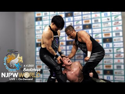 #BOSJ32 1st match Backstage (with Subtitles) 6/1/25 | BEST OF THE SUPER Jr.32 第1試合 Backstage