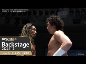 #njnbg 4th Match Backstage (with Subtitles) 1/19/26 | Road to THE NEW BEGINNING 第4試合 Backstage