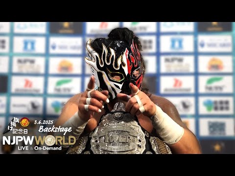 #njpw53rd 6th match Backstage (with Subtitles) 3/6/25 | 旗揚げ記念日 第6試合 Backstage