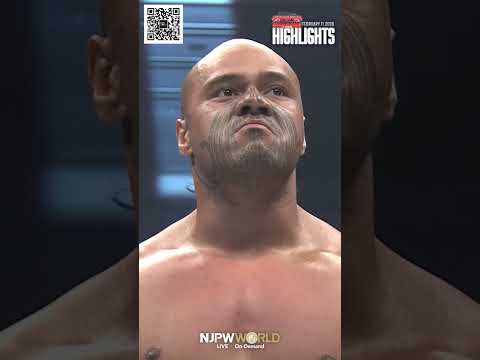 新日本プロレス『THE NEW BEGINNING in OSAKA』(2.11) ハイライト #shorts