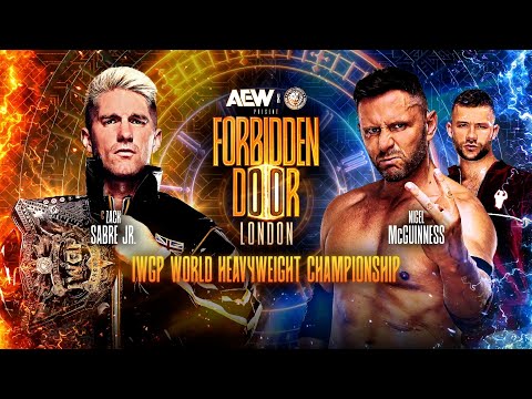 【AEWx新日本プロレス】イギリス人対決！ザック・セイバーJr. vs ナイジェル・マッギネスのIWGP世界ヘビー級選手権試合！ブライアン・ダニエルソンと肩を並べるほどの男の実力は果たして！？