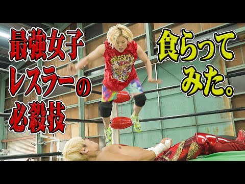 最強女子プロレスラーvs拳王 プライドを賭けた勝負!必殺プレス「冷蔵庫爆弾」は俺には効かない!引退直前の高橋奈七永がやって来た!