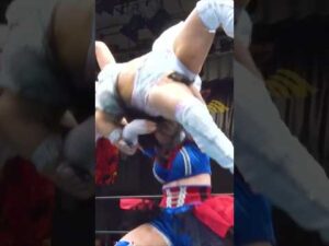 【女子プロレス】尾崎妹加が第1試合からパワーファイト全開！【ストロングスタイルプロレス【ストロングスタイルプロレスVol.27】#玉川ボール #shorts