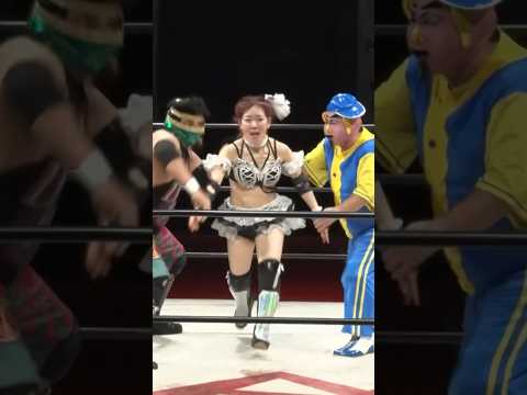 世の中な！童貞で回ってるんだ！オラ！【菊タロー】【ビオレント・ジャック】【松本都】【プロミネンス 外伝〜藤田あかね10周年記念興行・橙魂燃勝〜】【玉川ボール】#shorts