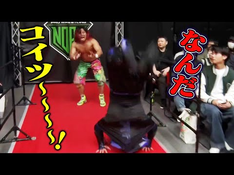 どこまでも追ってくる!高橋ヒロムがJr.GP2回戦でニンジャ・マックと対決!空中を舞うニンジャに翻弄されるも、撃墜に成功!トーナメント準決勝進出へ!|11.21仙台でJr. GP準決勝&決勝開催!