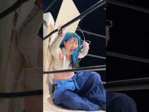 コーナーの有刺鉄線ボードにブチ当たる【葛西純】【佐々木貴】【DASH•チサコ】【世羅りさ】【FREEDOMS】【仙女】【SENJO】【プロミネンス第24戦 〜紅炎再起〜］#玉川ボール shorts