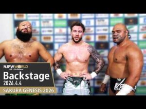 #njSG 4th Match Backstage 4/4/26 | SAKURA GENESIS 2026 第4試合 Backstage