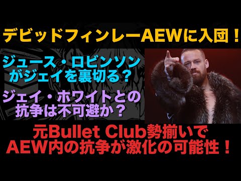 【新日本プロレス】デビッド・フィンレーまでもがAEWと正式に契約!高橋ヒロムの去就先はかなり絞られた?Bullet ClubメンバーがAEWに集結。 #njpw #njcup #デビッドフィンレー