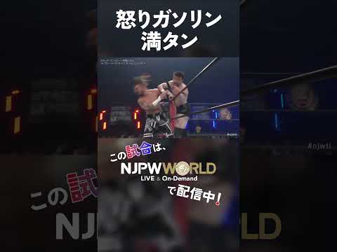 新日本プロレス『WORLD TAG LEAGUE 2025』(12.14) 怒りガソリン満タン #shorts