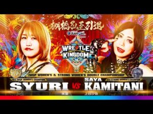 【新日本プロレス】朱里 vs 上谷沙弥 煽りVTR【IWGP女子&STRONG女子ダブル選手権試合/2026.1.4 東京ドーム】
