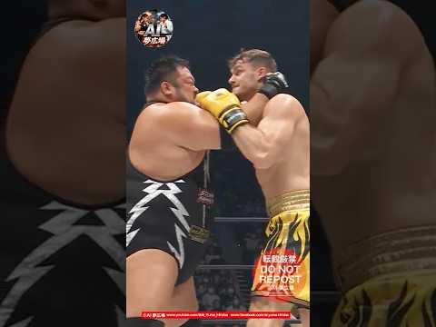 【禁じ手の頭突きで反則負け】プロレス vs ボクシング #ProWrestling #Boxing #異種格闘技戦