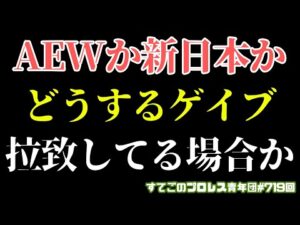 【新日本プロレス】結局AEWなの？拉致して楽しそうなゲイブは結局どうしたいのか？