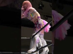 【女子プロレス】ひめかが中野たむにカンチョー！【スターダム】