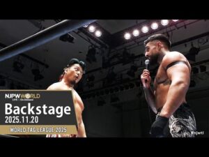 #njwtl 8th Match Backstage (with Subtitles) 11/20/25 | WORLD TAG LEAGUE 2025 第8試合 Backstage