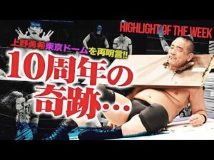 【超豪華】KONOSUKE TAKESHITA vs 橋本千紘！青木真也がRIZINより帰還！上野勇希が10周年記念興行で“東京ドームの野望”を改めて明言＜Highlight of the week＞
