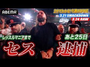 衝撃の逮捕劇。セス・ロリンズに何があった！？悲劇のカイリ・セインにイヨ・スカイが助け船･･･？日本人女子3人の関係は！？荒くれ者2階から転落｜WWE週刊2分ダイジェストvol.96