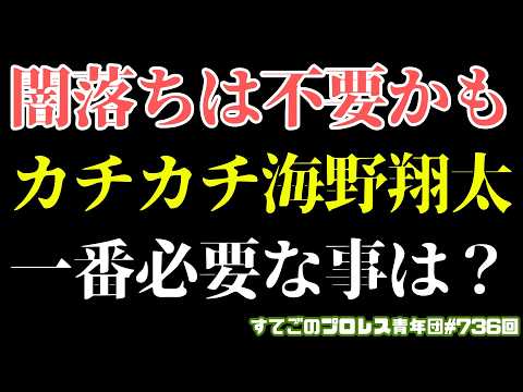 【新日本プロレス】海野翔太に闇落ち不要？本隊に拘るなら必要な事とは何か？【タイチ】