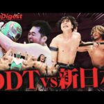 新日本vsDDT一面対抗戦！のはずが…棚橋弘至が再びDDTに！YOHがアントンとの連携で覚醒！なぜか世界プロレス連合の平和維持軍？との全面対抗戦へ＜DDT Archives＞