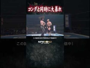 新日本プロレス『G1 CLIMAX 36』(7.19) コングと同時に大暴れ #shorts
