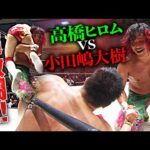 「お前の5周年で俺が相手してやる」GHCジュニア王者・高橋ヒロムが小田嶋大樹とJr.トーナメント開幕戦で会場熱狂！漢の約束も飛び出す1回戦を白星で通過！｜トーナメント2回戦は11.15大阪