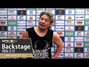 #njcup 3rd Match Backstage (with Subtitles) 3/12/26 | NEW JAPAN CUP 2026 第3試合 Backstage