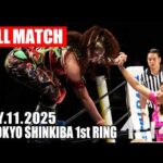 【女子プロレス】松本浩代 vs シン・広田さくら 2025年5月11日 東京・新木場1stRING