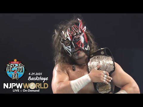 #njHIZEN 8th match Backstage (with Subtitles) 4/29/25 | レスリング肥前の国 第8試合 Backstage