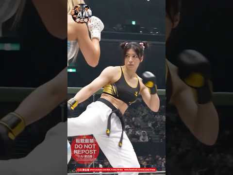 【蹴りの嵐!後ろ回し蹴りKO】空手 vs プロレス #Karate #ProWrestling #異種格闘技戦